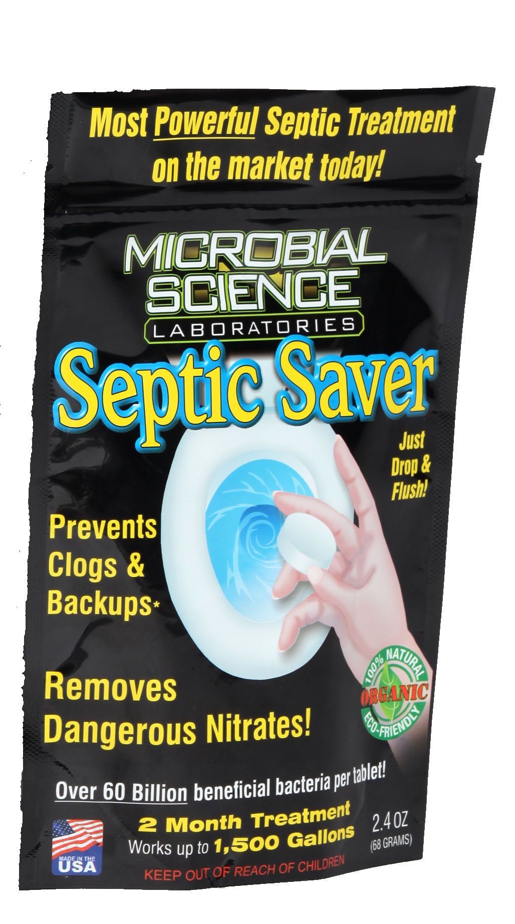 Microbial Science Septic Saver 2.4 Oz Tablet – FeedsForLess.com